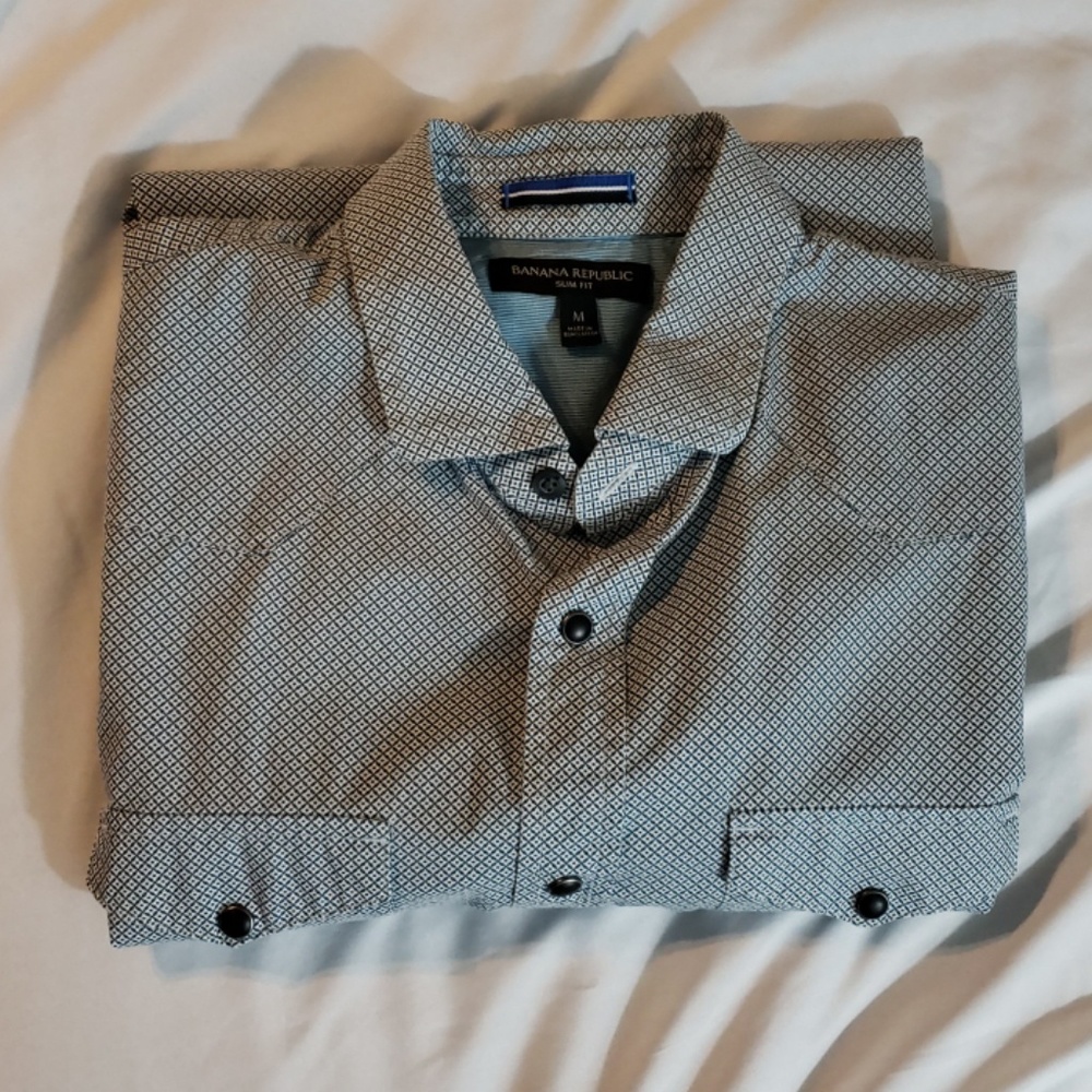 Banana Republic s/s Button Down Shirt -slim fit